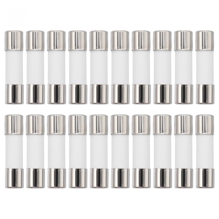 速断ヒューズ セラミックヒューズ 車用 5x20mm 250V 7A 20個