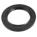 TCシャフトオイルシール ダブルリップ ゴム 55 mm x 80 mm x 8 mm ブラック
