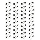 ブラインドリベット アルミ製 シルバートーン 4.8mm x 8mm 80個入り(4)