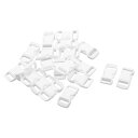コードロック ストッパー バックル クイックリリースバックル プラスチック リリース 10mm ストラップ バッグバックル 20個入り