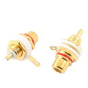 RCAメスコネクタ RCA コネクタ ターミナル (メス) アンプ用 2個(2)