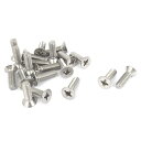 ネジ 皿頭小 フレットヘッド 小ねじ 皿ボルト M6 x 20mm 20個入り