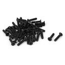 六角穴付きボルト 皿ボルト 10.9炭素鋼材質 機械ねじ M2.5*12mm 50個入り