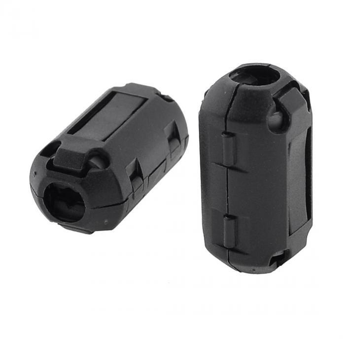 フェライト磁心 フェライトコアフィルター ブラック プラスチック 16mm x 30mm 2個入り