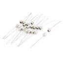 ガラスヒューズ ダブルキャップ アキシャルリード 5 x 20mm 250V 6.3A 10個