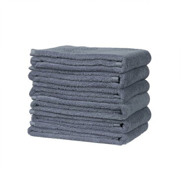 ソウテン uxcell バスタオル ホテルタオル 綿100% ぬいぐるみ コットン ウルトラソフト アブソーベント ふんわり やわらかタオル 速乾 6枚セット 34x34cm ダークブルー
