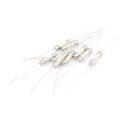 セラミック管ヒューズ セラミックヒューズ アキシャルリード スローブロー時間遅延 5 x 20mm 250V 3.15A 10個