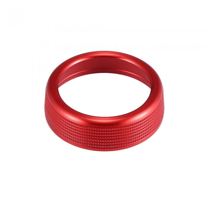 X AUTOHAUX マルチメディアノブカバーリング アルミニウム合金ノブカバーリング BMWに対応 1 2 3 4 5 6 7 Series X2 X3 X4 X5 X6に対応 レッド