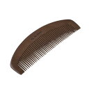 ヘアコーム 櫛 木製ヘアケアくし コー??ヒーカラー 理髪 香り 天然木 14.5 x 5 x 0.8cm(4)