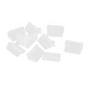 USBダストプラグ USB防塵プラグ シリコーン製 キャップカバープロテクター10個クリア