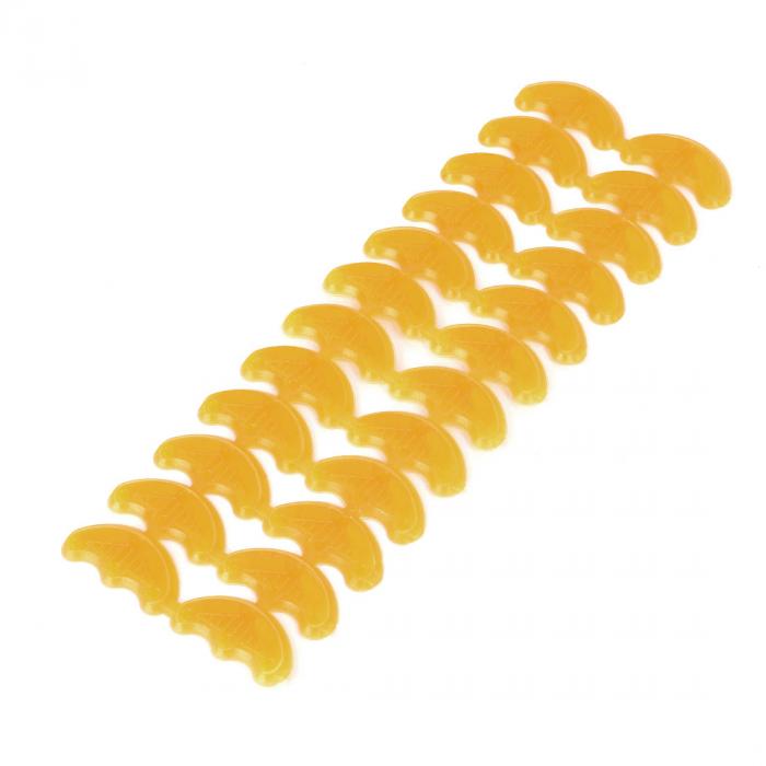 靴底修理キット 修理パッド かかと 靴底用補修材 ゴム 滑り止め ブラウン 24個