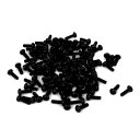 六角穴付きボルト ボタンヘッダスキュー 10 . 9合金鋼製ブラック M2x6mm 100個入り