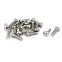 いたずら防止ねじ 304ステンレス鋼 ボタン頭 M5x16mm 20個入り