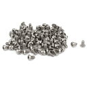 六角穴付きボルト ボタンヘッドねじ M3x5mmx0.5mm 機械ねじ ステンレススチール シルバートーン 100個