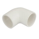 ホース継手 エルボーコネクタ 管継手 PVC-U製 クイックコネクター 無毒物質 90度 40mm内径 取り付けやすい