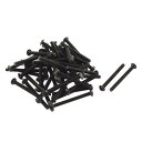 六角穴付きボルト M3x30mm 10.9合金鋼 ねじボルト ブラック 50個入り