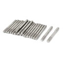 スタットボルト 304ステンレススチール M8x70mm シルバートーン 20個入り(4)