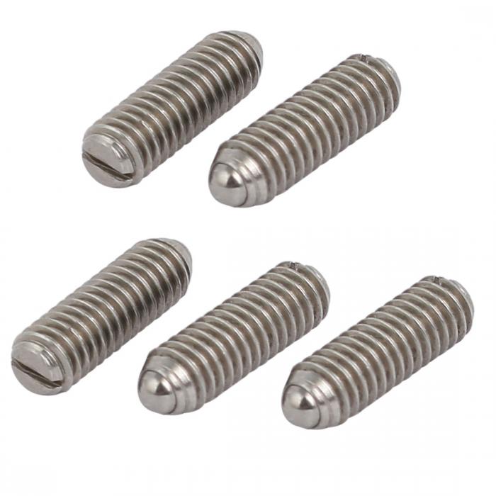 ボールプランジャー スプリングプランジャ 304ステンレススチール M4x12mm 5個入り