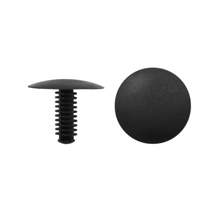 クリップ リベット ファスナー プッシュリベット 17 x 20mm プラスチック製 リテーナー 20個入り