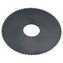 丸鋸ブレード 直径80 mm 厚さ2 mm 72歯 6542高速度鋼(HSS) 22 mmアーバー付き 窒化フライス盤 金属木材切断用