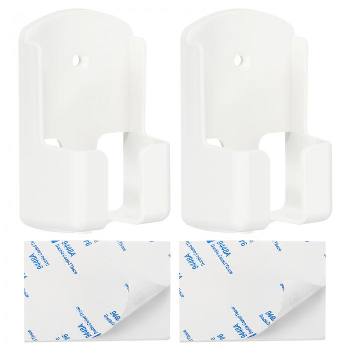 PATIKIL リモコンホルダー 2個 壁掛けメディア 収納ラックケースボックス 粘着テープ付き TV エアコン..