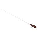 PATIKIL 38cm/15インチ 音楽指揮者バトン 1本 オーケストラバトン レジンハンドル 歌唱指導者 音楽監督用 赤色
