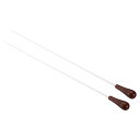 PATIKIL 38cm/15インチ 音楽指揮者バトン 2本セット オーケストラバトン 赤色 樹脂ハンドル