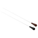 PATIKIL 38cm/15インチ 音楽指揮者バトン 2本セット オーケストラバトン 赤黒 樹脂ハンドル