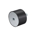 ゴムマウント M12x37mm 防振アイソレータ D75mmxH50mm