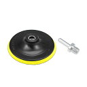 フック&ループバッキングパッド 15cm M14ドリルアダプター ホックアンドループバッキングパッド 研磨 1個入り