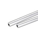 6063アルミ製チューブ 丸いチューブ パイプ 外径6 mm 内径4 mm 長さ250 mm 2本入