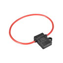 ヒューズホルダー インライン 12AWG 配線用ハーネス自動車用防水 ATC/ATOヒューズホルダー 1個入り