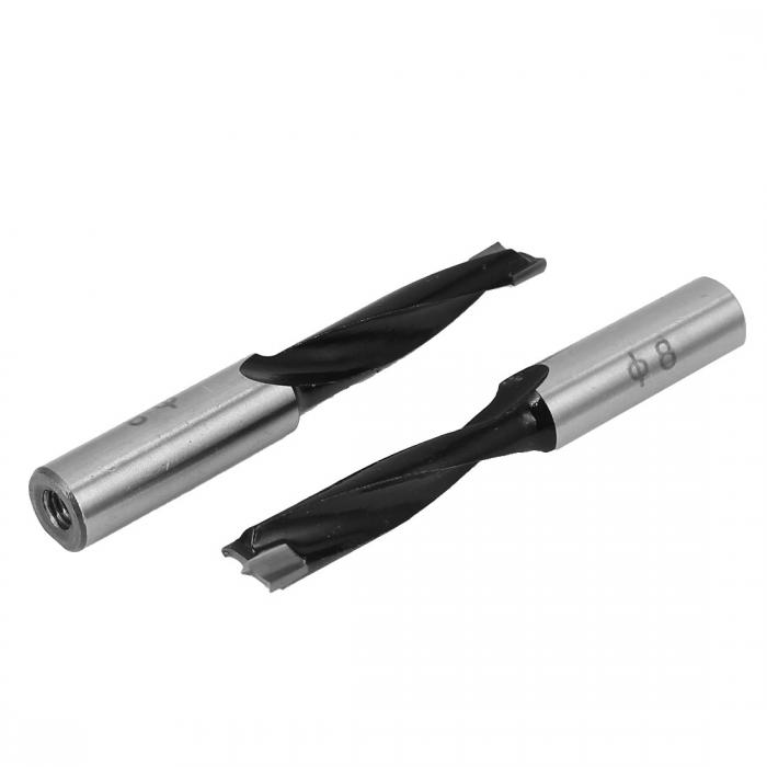 ポイントボーリングドリル ブラックコート 8mmx10mmx70mm 2個入り