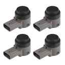 A ABSOPRO PDCリバースパーキングアシストセンサー Chevr oletに対応 Sparkに対応 2016-2018 耐久性 ABS プラスチック ブラウン リアバ ンパーパーキングアシストセンサー 4個