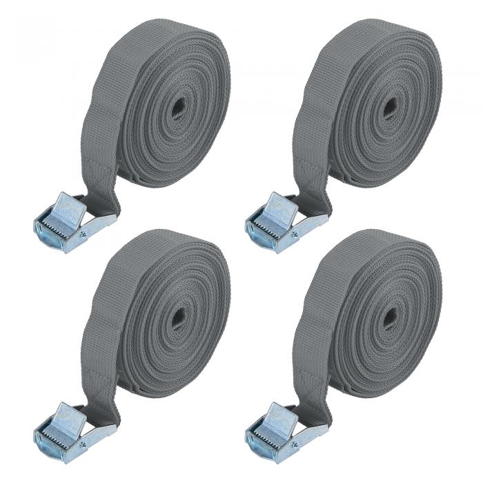 X AUTOHAUX カーゴタイダウンストラップ ヘビーロードラッシングストラップ 旅行かばんストラップ 調整..