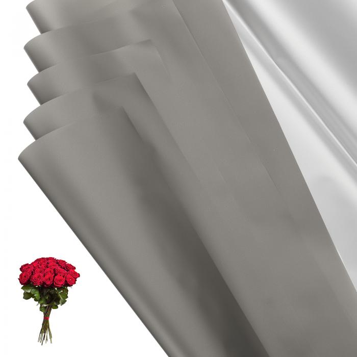 PATIKIL 22.8 x 22.8インチ 花包装用紙 10枚入り アイリディセント両面フローリストブーケパッケージング防水フローリスト用品DIYクラフトギフ...