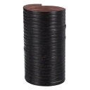 PATIKIL ウィックメンテナンスキット 30m PE 藤の交換 修理 DIY セット 固定家具 家具修理用 深いブラック