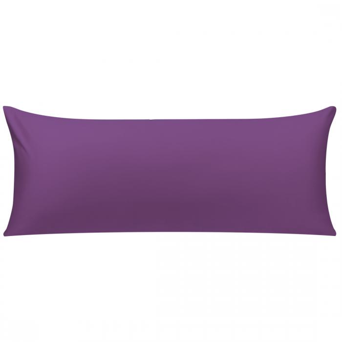 枕カバー?100％エジプト綿?300スレッドカウントソフト?通気性?フェード ジッパー付き クロージャー枕カバー付き 紫の 20 