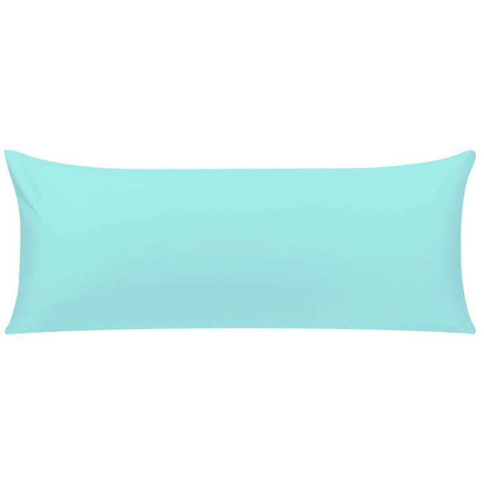 枕カバー?100％エジプト綿?300スレッドカウントソフト?通気性?フェード ジッパー付き クロージャー枕カバー付き シアン 20 