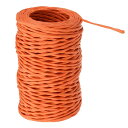 PATIKIL 50 M フローラルバインドワイヤー ラップ麻ひも 2 mm 花屋ワイヤー 鉄ワイヤー ペーパーカバー つるラッピング バインディングワイヤー ...