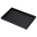 PATIKIL 木製サービングトレイ 30 x 20 cm 長方形飾り皿 家庭 装飾 台所 テーブル キャンドルホルダー用 ブラック