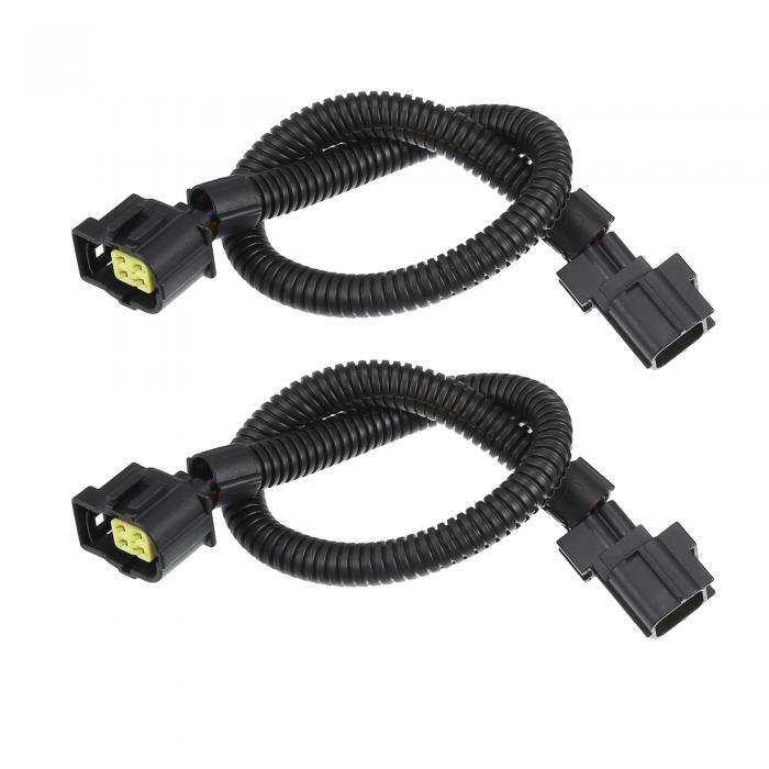 X AUTOHAUX Jeepに対応ラングラー用の2個セット 15インチセンサー延長ハーネス互換品