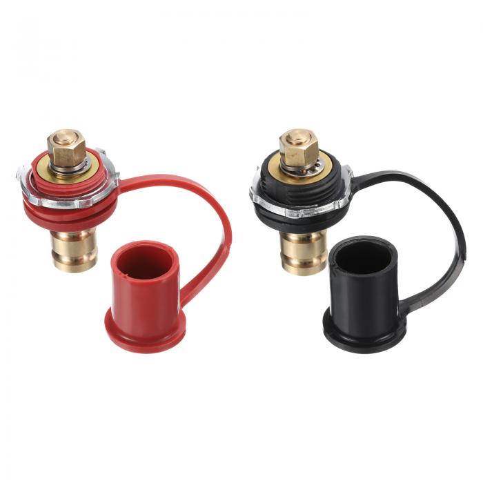 バッテリー端子充電ポスト プラスまたはマイナス バッテリー端子コネクターポストアダプター 車 RV ト..