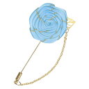 M METERXITY ローズブローチピンクロスローズフラワーウィズ金色リーフブローチ ローズフラワーラ ペルピンフォーメンウェディングアクセサリー スーツタキ...