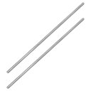 チャッキングリーマー 1.2mm C3/K10 タングステンカーバイド H7 精度旋盤機械リーマー 3 ストレートフルート フライス盤 2個入り