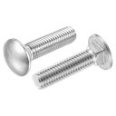 キャリッジボルト ラウンドヘッドスクエアネック 13 mm-13x51 mm 304ステンレス鋼 5個入り