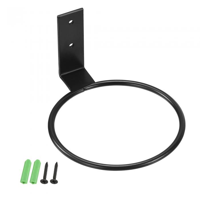 PATIKIL 10.2cm フラワーポットホルダー 3個 リング壁掛け プラントスタンドラック 家庭用 屋内屋外用 ..