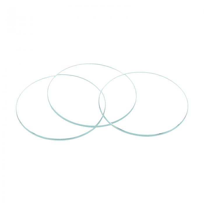 時計ガラス クリスタルレンズ シングルドームラウンド 時計修理用 31mm直径 1.5mm刃厚 クリアー 8個