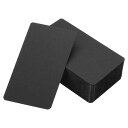 PATIKIL 90 x 54 mm ブランクペーパー名刺 90個 小型インデックス フラッシュ カード 言葉メッセージノートカード ミニ紙タグ DIY ギフト...