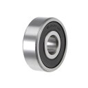 ABEC-3ベアリング 深溝玉軸受 6200-6300ボールベアリング 6301-2RS (1個)